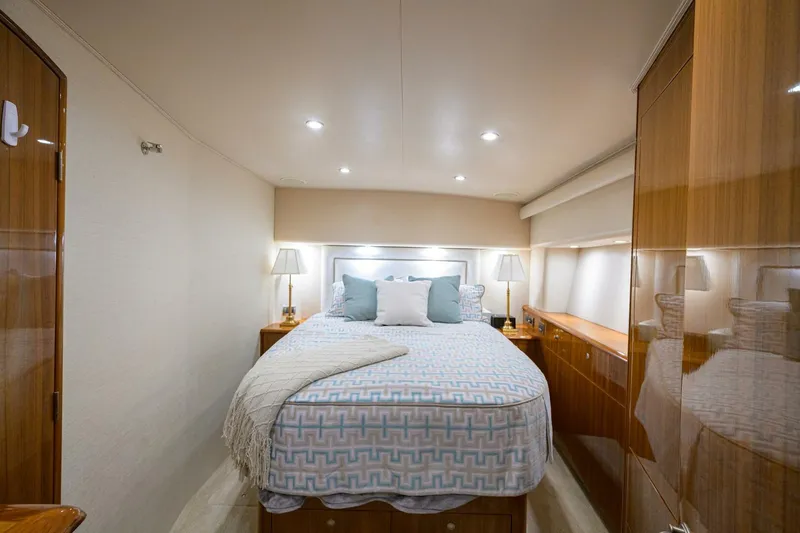 Slide: The Image of Viking 54 Day Sea - Master Stateroom 2008 Viking 54 Convertible Day Sea - 5741963