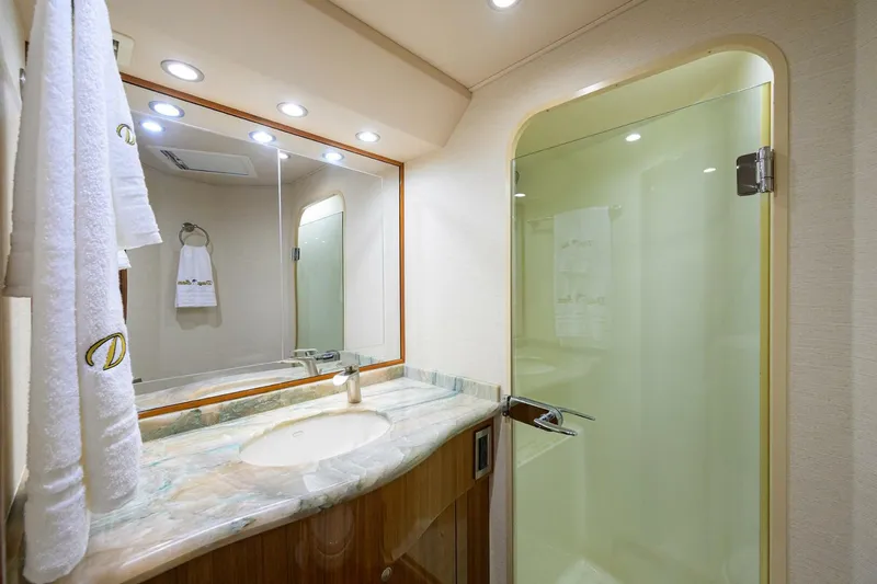 Slide: The Image of Viking 54 Day Sea - Master Head 2008 Viking 54 Convertible Day Sea - 5741968