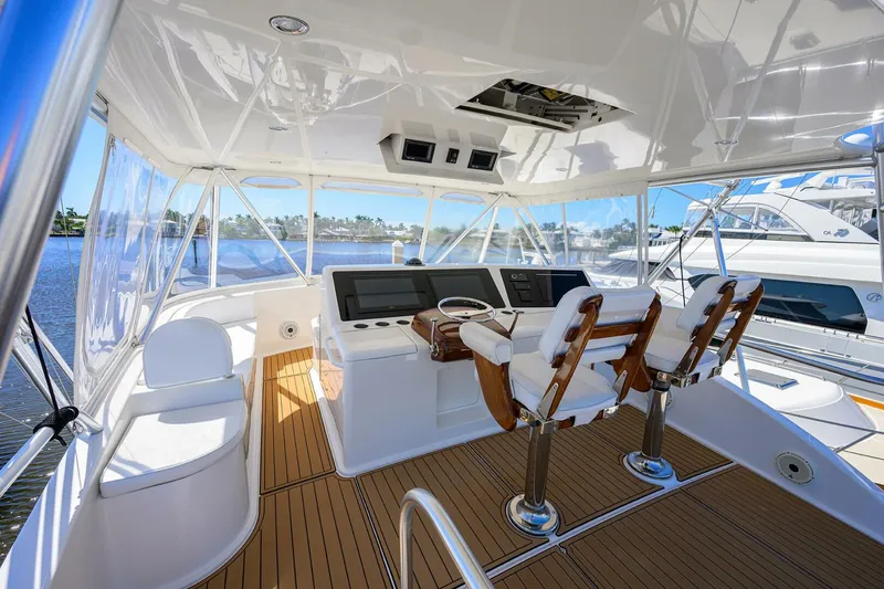 Slide: The Image of Viking 54 Day Sea - Flybridge 2008 Viking 54 Convertible Day Sea - 5742014