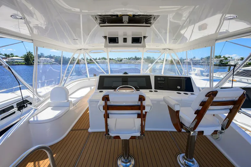 Slide: The Image of Viking 54 Day Sea - Flybridge 2008 Viking 54 Convertible Day Sea - 5742015