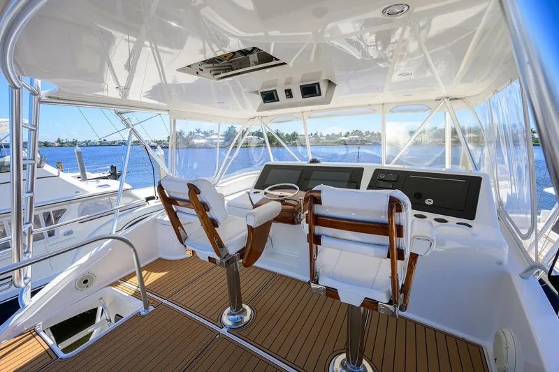 Slide: The Image of Viking 54 Day Sea - Flybridge 2008 Viking 54 Convertible Day Sea - 5742016