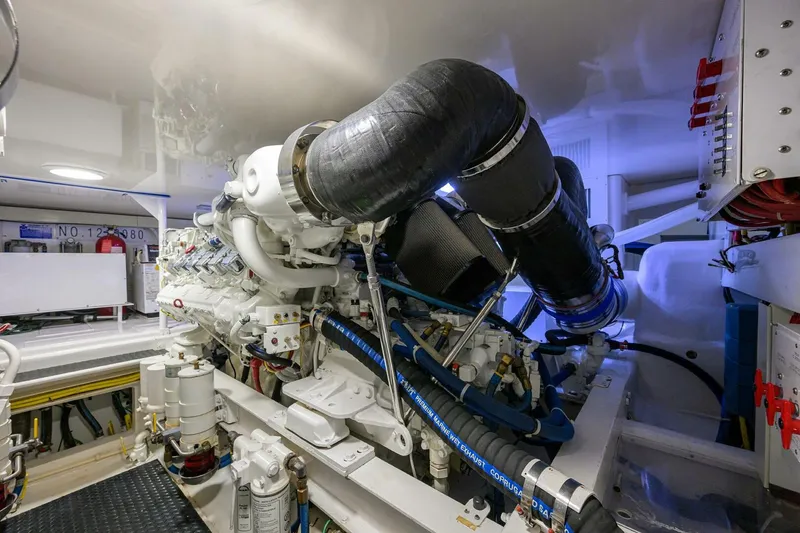 Slide: The Image of Viking 54 Day Sea - Engine Room 2008 Viking 54 Convertible Day Sea - 5742055