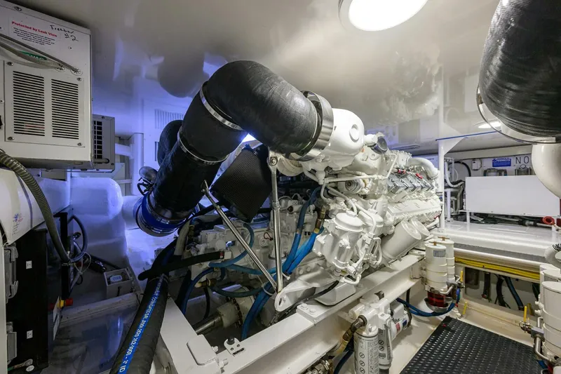 Slide: The Image of Viking 54 Day Sea - Engine Room 2008 Viking 54 Convertible Day Sea - 5742056