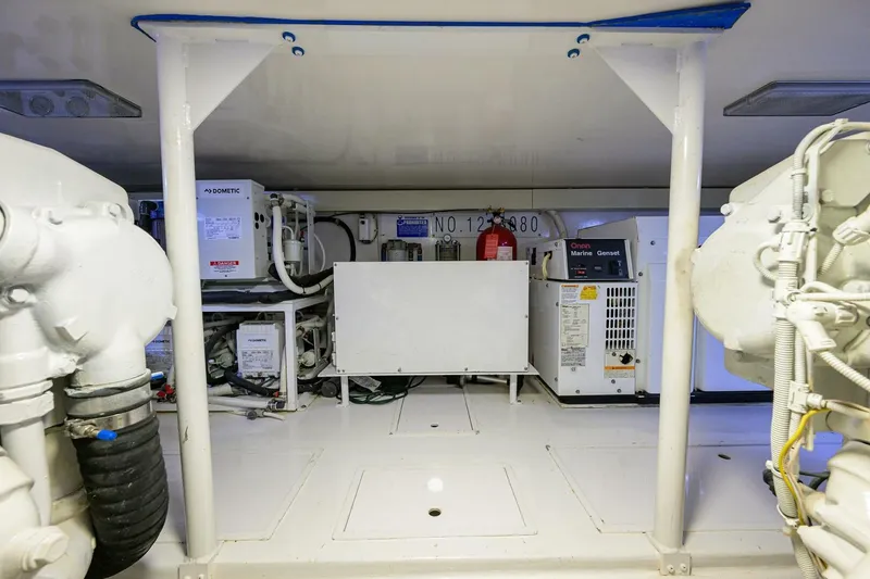 Slide: The Image of Viking 54 Day Sea - Engine Room 2008 Viking 54 Convertible Day Sea - 5742057