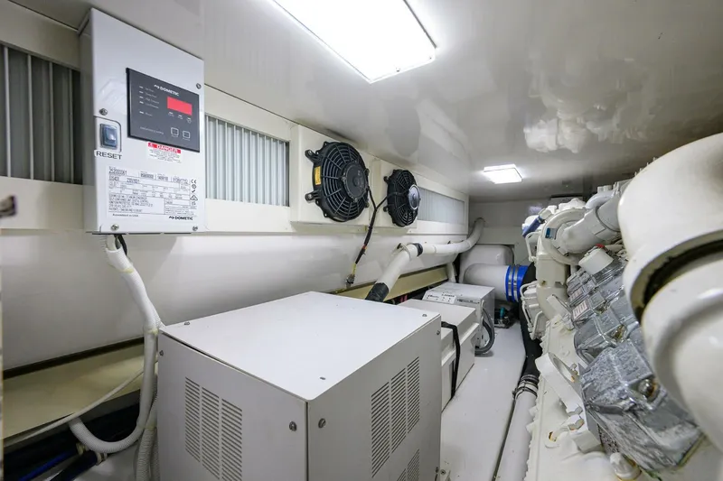 Slide: The Image of Viking 54 Day Sea - Engine Room 2008 Viking 54 Convertible Day Sea - 5742060