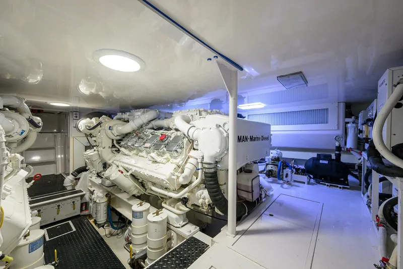 Slide: The Image of Viking 54 Day Sea - Engine Room 2008 Viking 54 Convertible Day Sea - 5742062