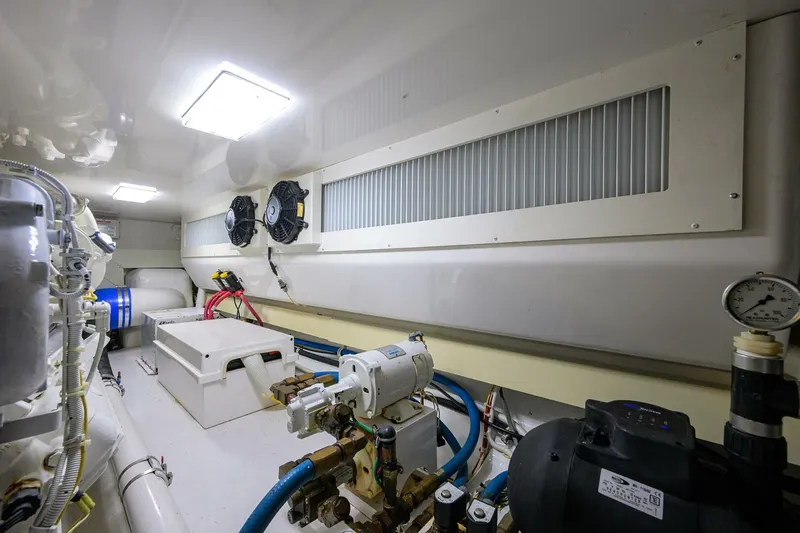 Slide: The Image of Viking 54 Day Sea - Engine Room 2008 Viking 54 Convertible Day Sea - 5742063