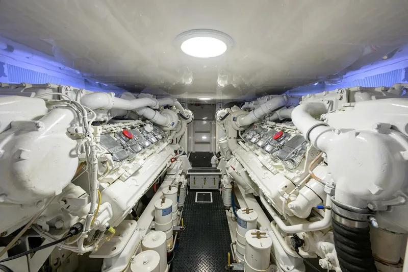 Slide: The Image of Viking 54 Day Sea - Engine Room 2008 Viking 54 Convertible Day Sea - 5742064