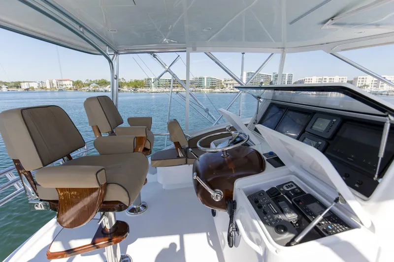 Slide: The Image of 2008 60 Hatteras Blacksmith Bridge (3) - 5743688