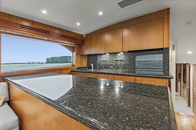 Slide: The Image of 2008 60 Hatteras Blacksmith Galley (2) - 5743669