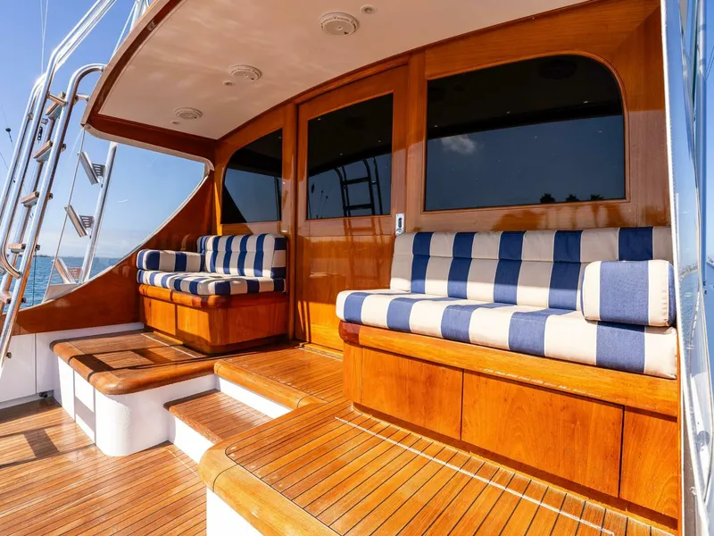 Slide: The Image of Merritt Yachts 55 Convertible 1981 - 5759596