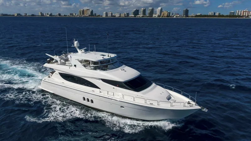 Slide: The Image of Hatteras 80 Gallopin- Profile 2007 Hatteras 80 Gallopin - 7648089