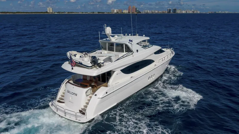 Slide: The Image of Hatteras 80 Gallopin- Profile 2007 Hatteras 80 Gallopin - 7648091