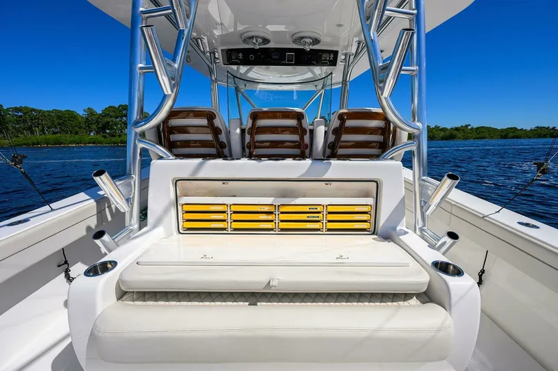 Slide: The Image of Cockpit Seating 2022 Valhalla V41 Center Console MISS ALLIED - 7679740