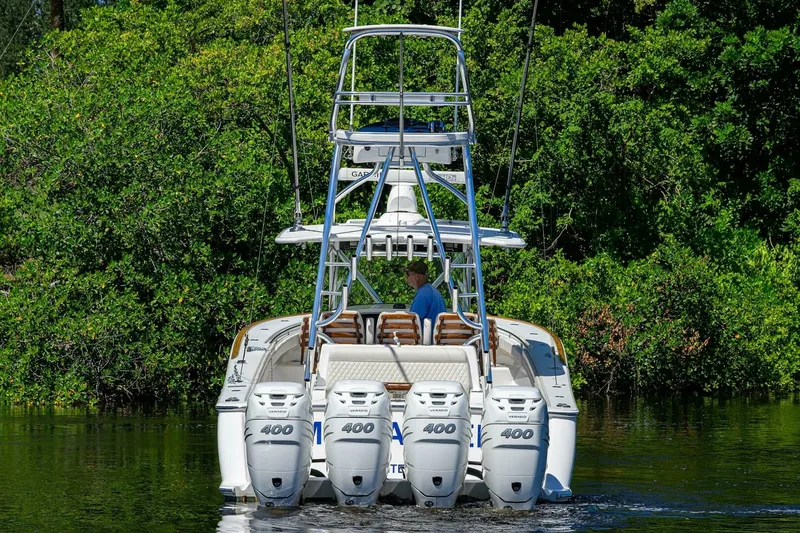 Slide: The Image of Aft Profile 2022 Valhalla V41 Center Console MISS ALLIED - 7679751