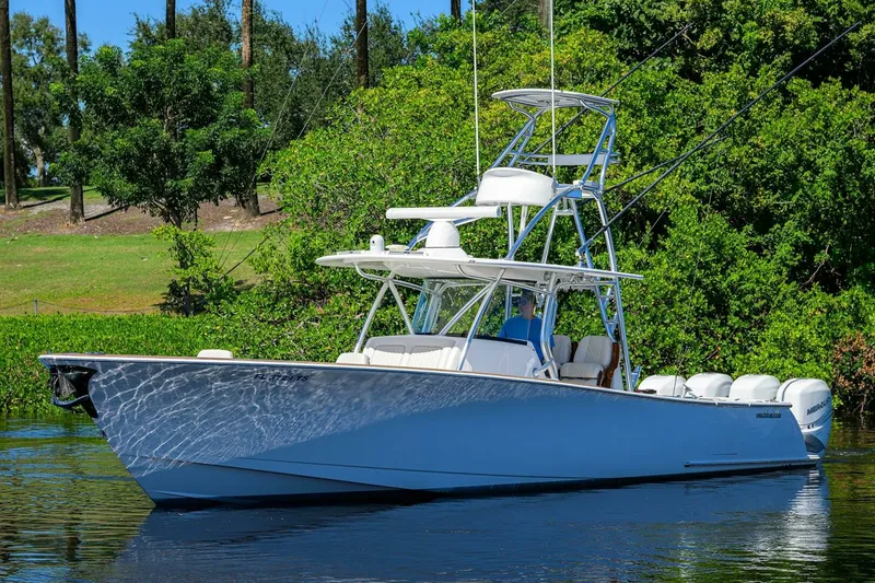 Slide: The Image of Port Profile 2022 Valhalla V41 Center Console MISS ALLIED - 7679748