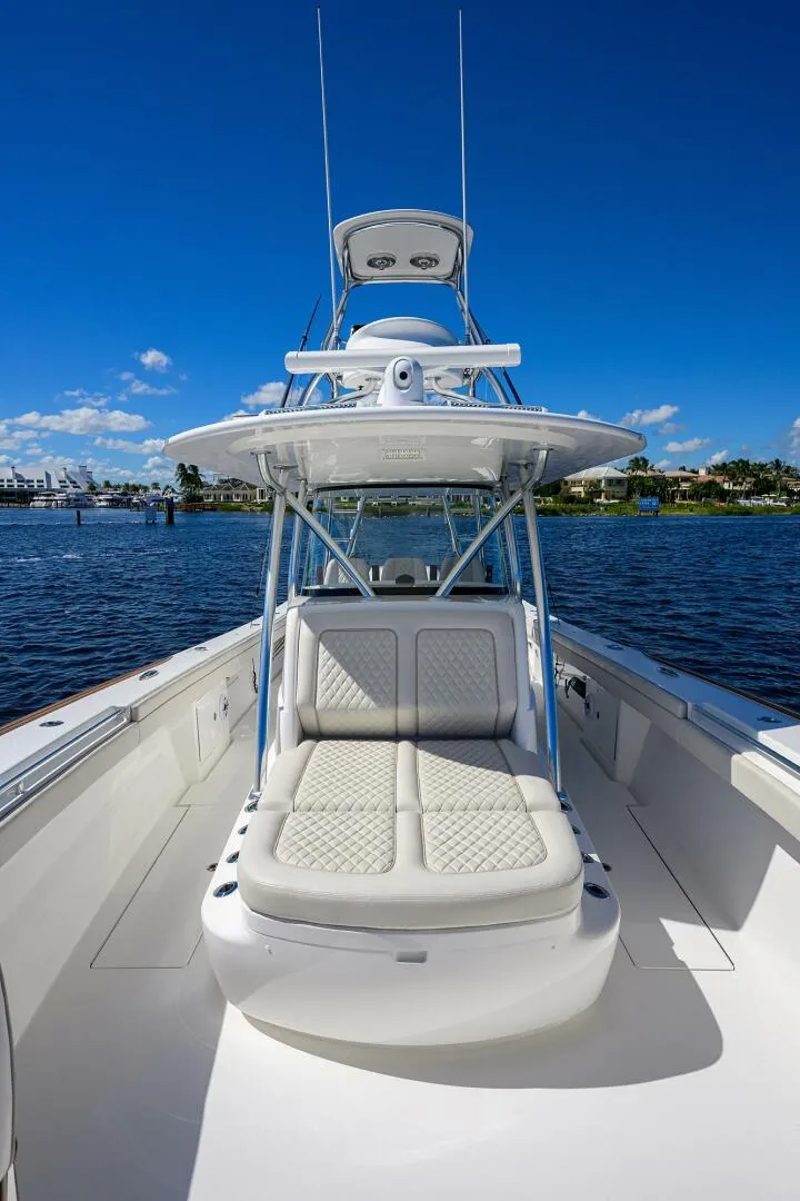 Slide: The Image of Forward Bow Seating 2022 Valhalla V41 Center Console MISS ALLIED - 5747291