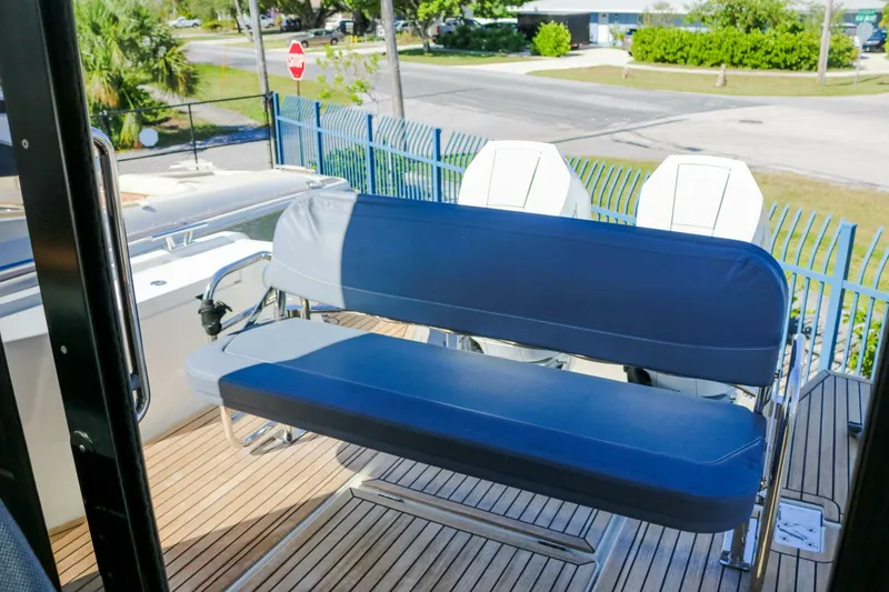Slide: The Image of Nimbus 40 - Ocean Therapy - Cockpit Seating  2021 Nimbus 40 C11 - Ocean Therapy  - 5748003