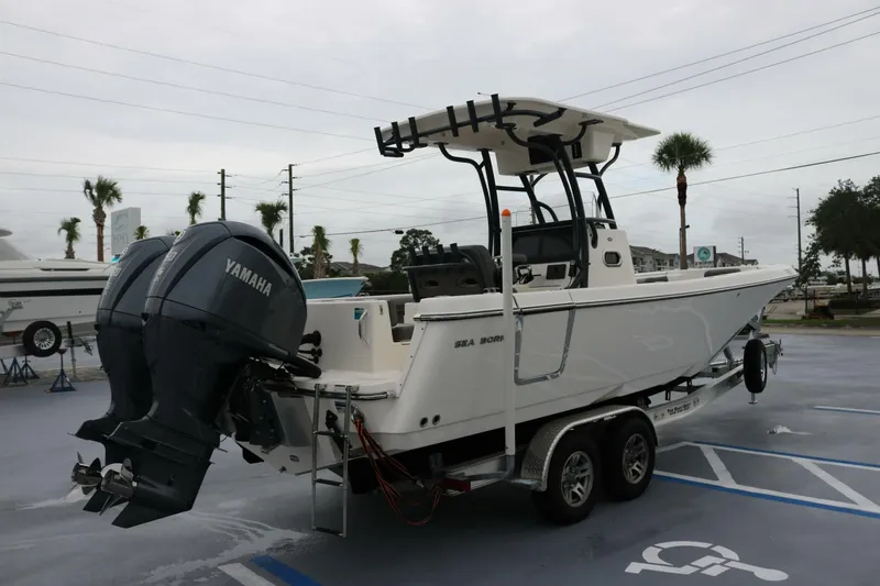 Slide: The Image of Sea Born LX 26 - Aft Starboard Profile 2024 26' Sea Born LX 26 - 5752971