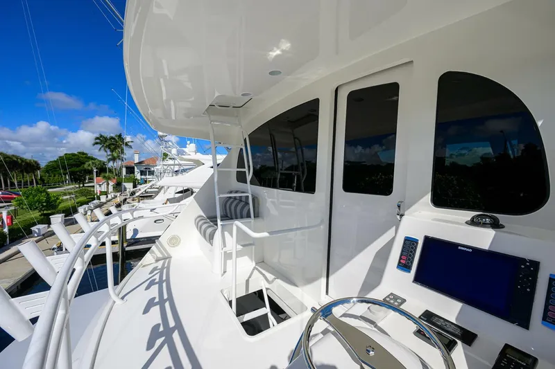 Slide: The Image of Viking 72 - Corintios - Exterior Aft Flybridge 2018 Viking Enclosed Bridge - Corintios - 5755902