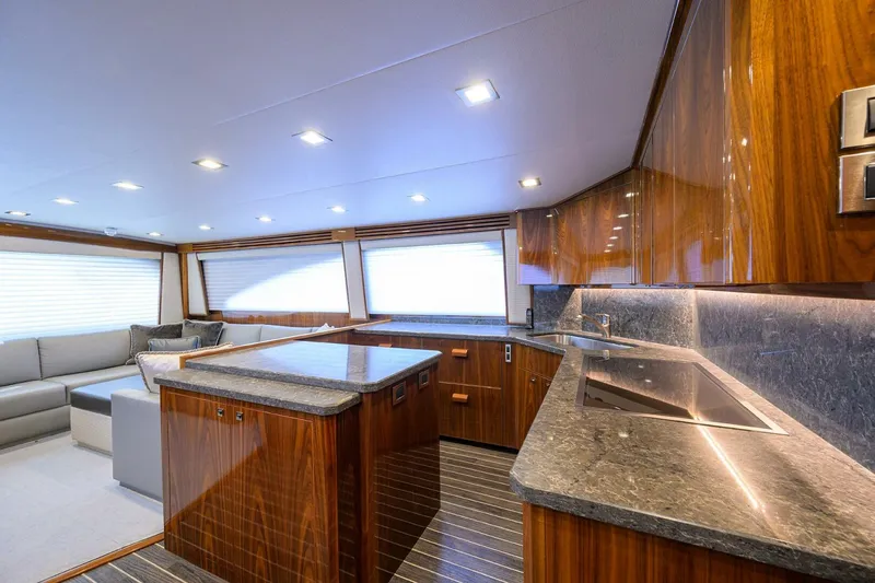 Slide: The Image of Viking 72 - Corintios - Interior Galley 2018 Viking Enclosed Bridge - Corintios - 5755376