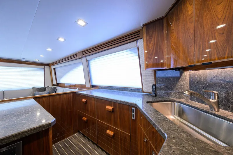 Slide: The Image of Viking 72 - Corintios - Interior Galley 2018 Viking Enclosed Bridge - Corintios - 5755377