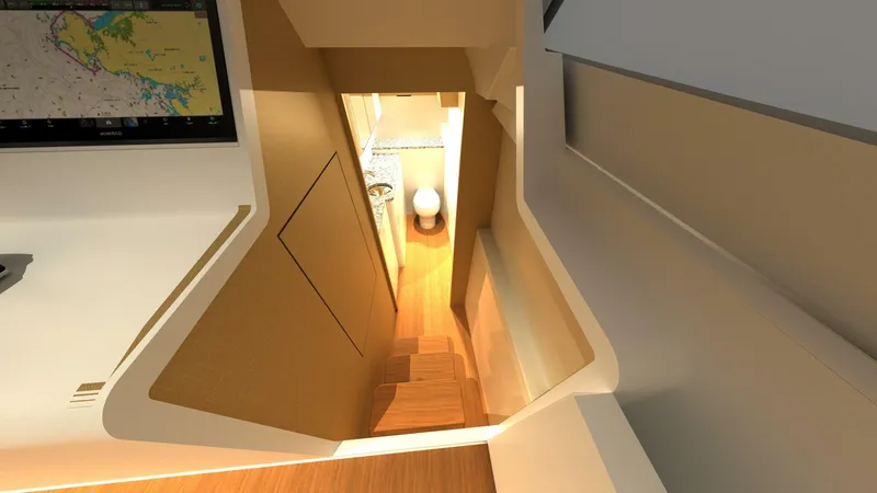 Slide: The Image of Front Runner 55 Catamaran Walk-Around 2026 - 5749838