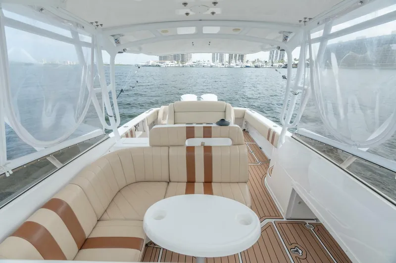 Slide: The Image of Intrepid 35 - Cockpit Seating 2012 Intrepid 35WA - 5752238