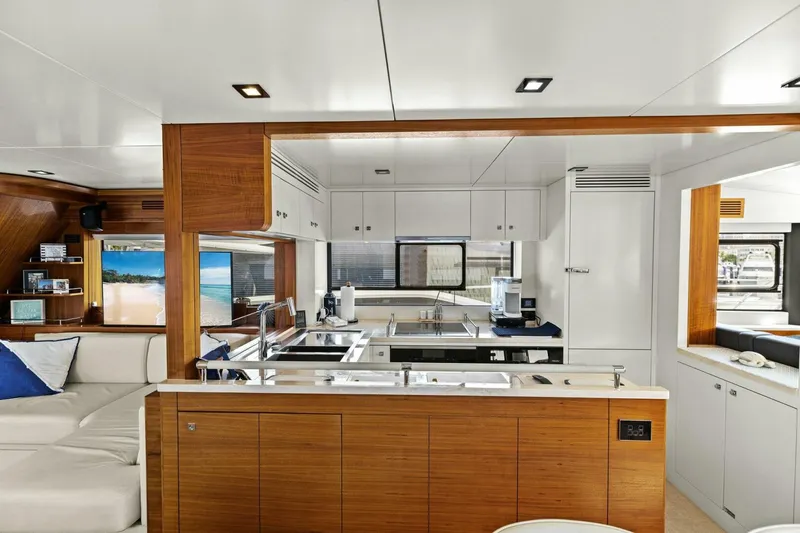 Slide: The Image of 2021 Sirena 64- DESTIN-E- Galley  - 5753446