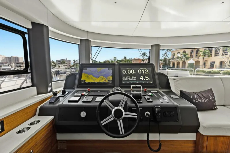 Slide: The Image of 2021 Sirena 64- DESTIN-E- Helm - 5753453