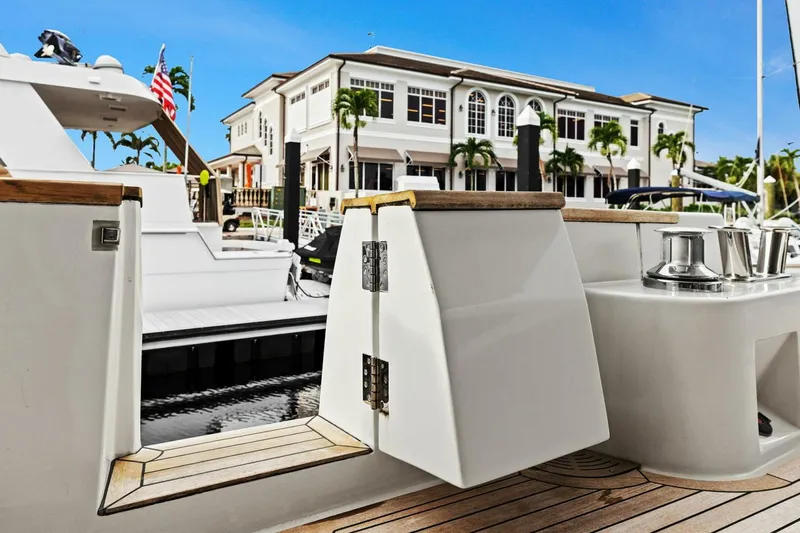 Slide: The Image of 2021 Sirena 64- DESTIN-E- Aft Deck - 5753479
