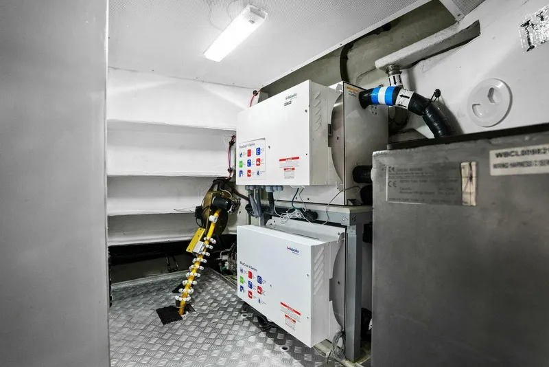 Slide: The Image of 2021 Sirena 64- DESTIN-E- Engine Room - 5753433