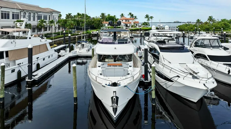 Slide: The Image of 2021 Sirena 64- DESTIN-E- Bow - 5753424