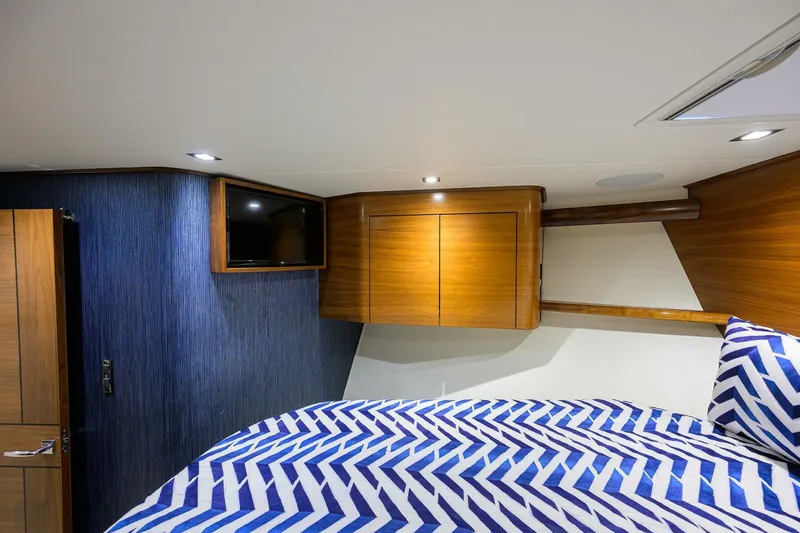 Slide: The Image of 2023 Viking 64 Convertible - Stateroom 2023 Viking 64 Convertible Iron Bird - 5756065