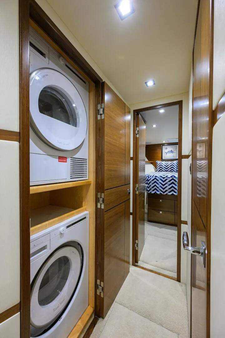 Slide: The Image of 2023 Viking 64 Convertible - Washer/Dryer 2023 Viking 64 Convertible Iron Bird - 5756241