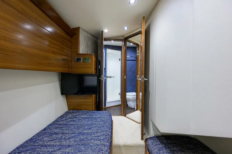 Slide: The Image of 2023 Viking 64 Convertible - Stateroom 2023 Viking 64 Convertible Iron Bird - 5756248