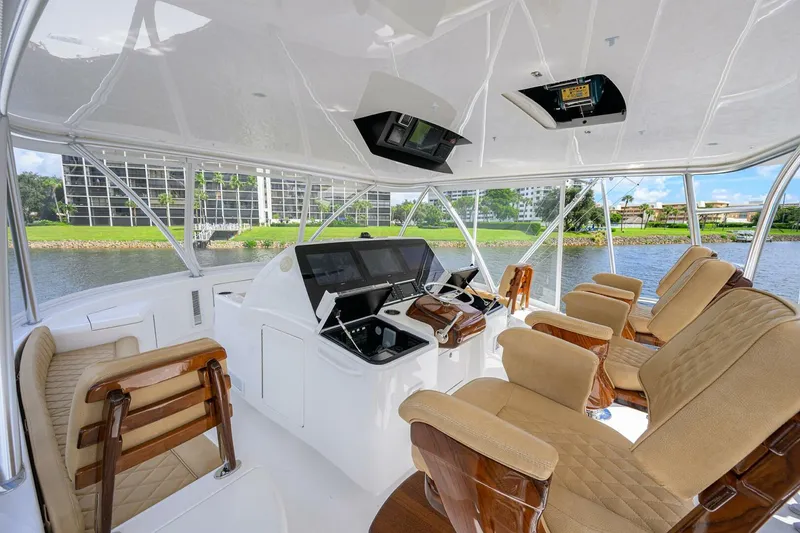 Slide: The Image of 2023 Viking 64 Convertible - Flybridge 2023 Viking 64 Convertible Iron Bird - 5756366