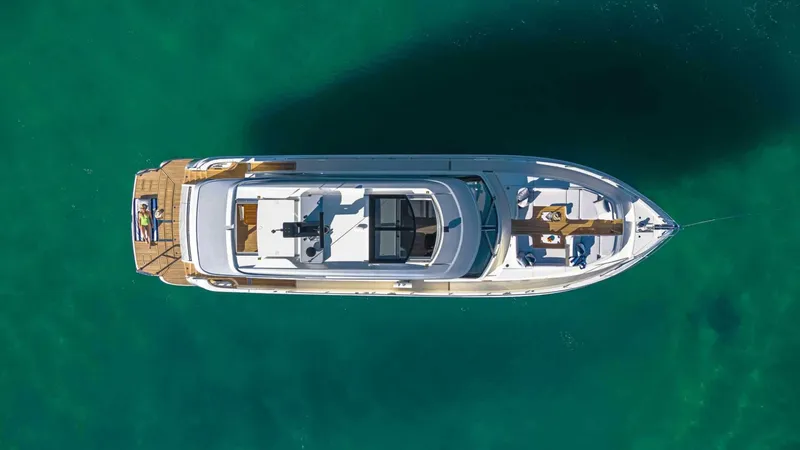 Slide: The Image of Riviera 6800 Sport Yacht PE Aerial 01 Scaled (1) - 5755776