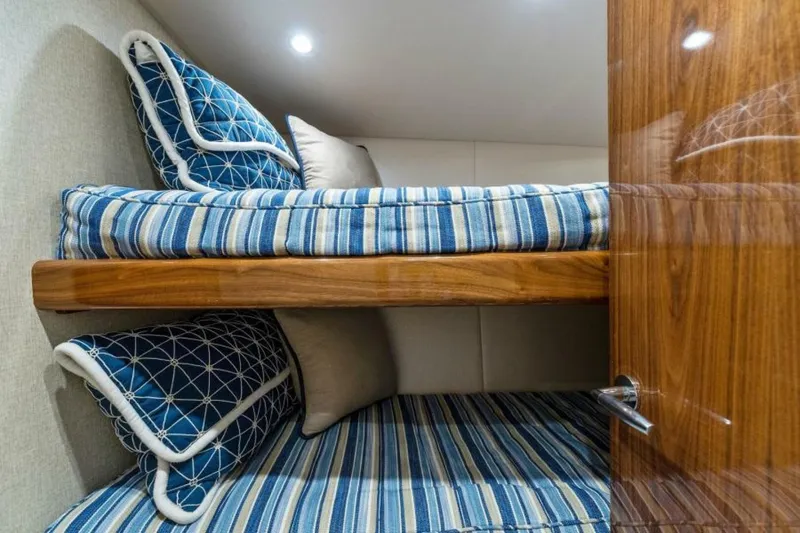 Slide: The Image of 2021 Viking 54 Convertible HAMMERHEADS Stateroom - 5755660