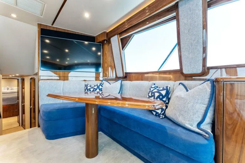 Slide: The Image of 2021 Viking 54 Convertible HAMMERHEADS Dinette - 5755666