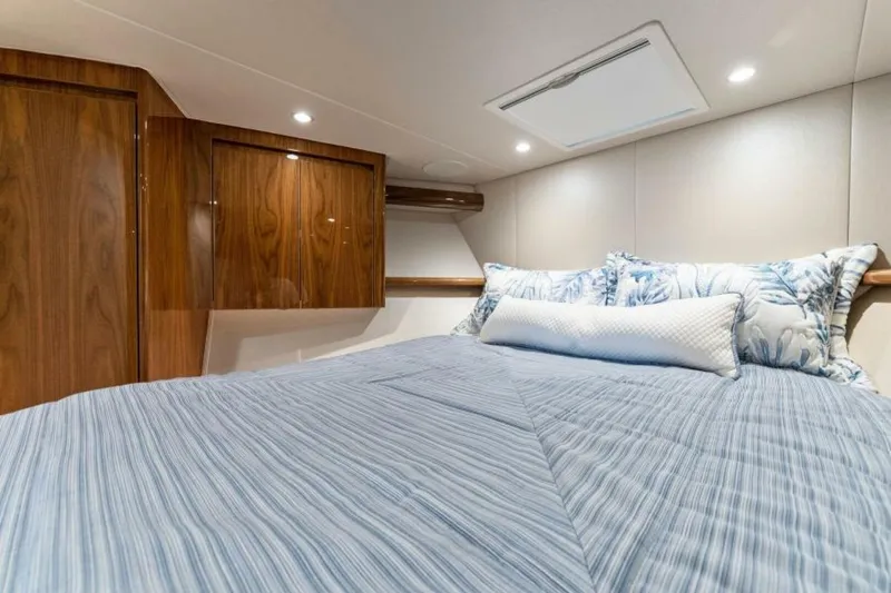 Slide: The Image of 2021 Viking 54 Convertible HAMMERHEADS Stateroom - 5755651