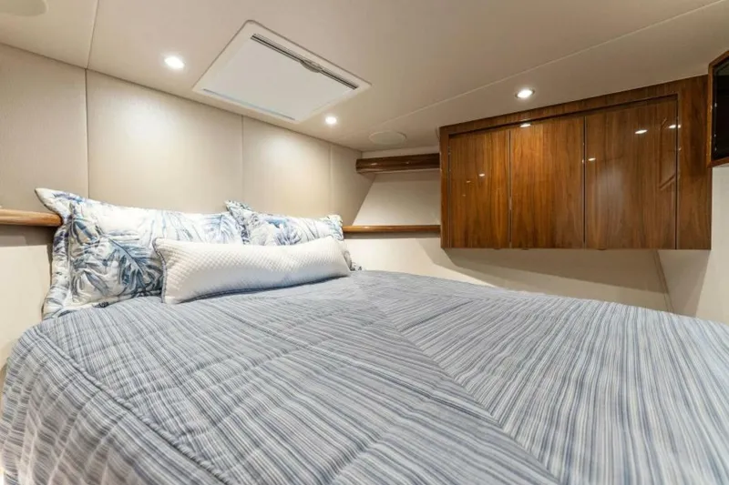 Slide: The Image of 2021 Viking 54 Convertible HAMMERHEADS Stateroom - 5755652