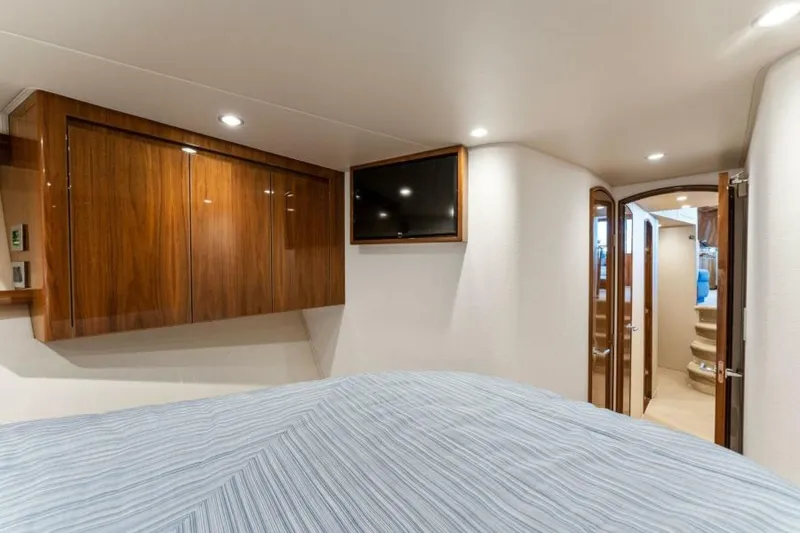 Slide: The Image of 2021 Viking 54 Convertible HAMMERHEADS Stateroom - 5755653