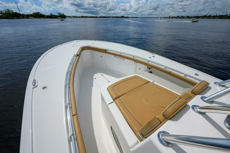 Slide: The Image of 2018 Buddy Davis 42 Center Console - Bow, Forward Seating 2018 Buddy Davis 42 Center Console - Tales N Ales - 7653718
