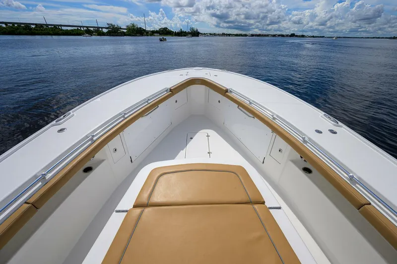 Slide: The Image of 2018 Buddy Davis 42 Center Console - Bow, Forward Seating 2018 Buddy Davis 42 Center Console - Tales N Ales - 5756697