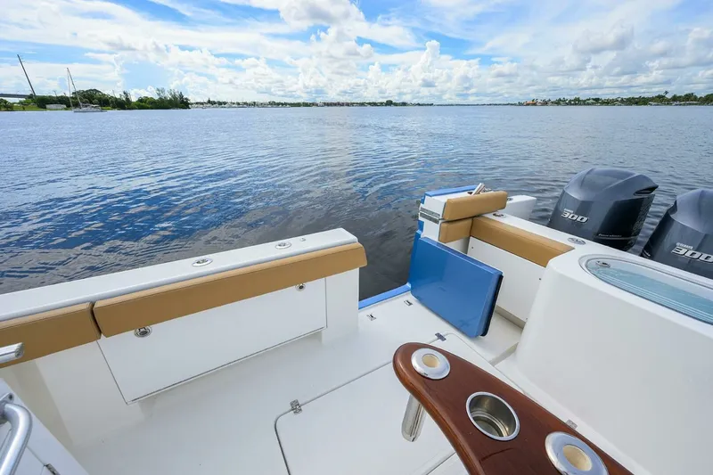 Slide: The Image of 2018 Buddy Davis 42 Center Console - Cockpit 2018 Buddy Davis 42 Center Console - Tales N Ales - 7653736