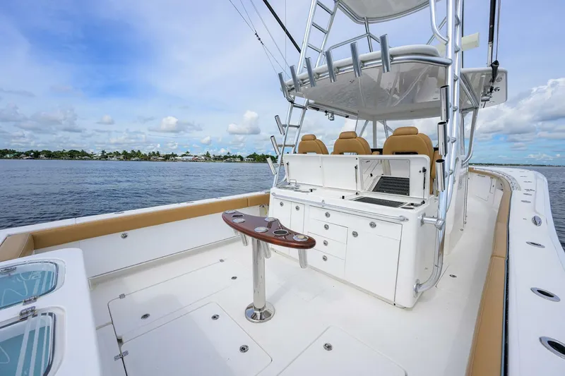 Slide: The Image of 2018 Buddy Davis 42 Center Console - Cockpit 2018 Buddy Davis 42 Center Console - Tales N Ales - 5756738