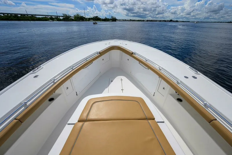 Slide: The Image of 2018 Buddy Davis 42 Center Console - Bow, Forward Seating 2018 Buddy Davis 42 Center Console - Tales N Ales - 7653719