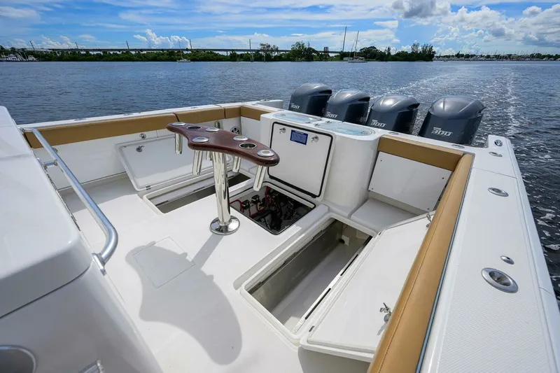 Slide: The Image of 2018 Buddy Davis 42 Center Console - Cockpit 2018 Buddy Davis 42 Center Console - Tales N Ales - 7653739