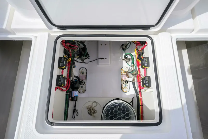 Slide: The Image of 2018 Buddy Davis 42 Center Console - Cockpit 2018 Buddy Davis 42 Center Console - Tales N Ales - 7653741